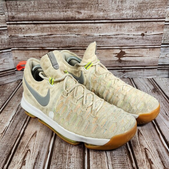 NIKE Kevin Durant KD Men's Summer Pack Gum White Shoes